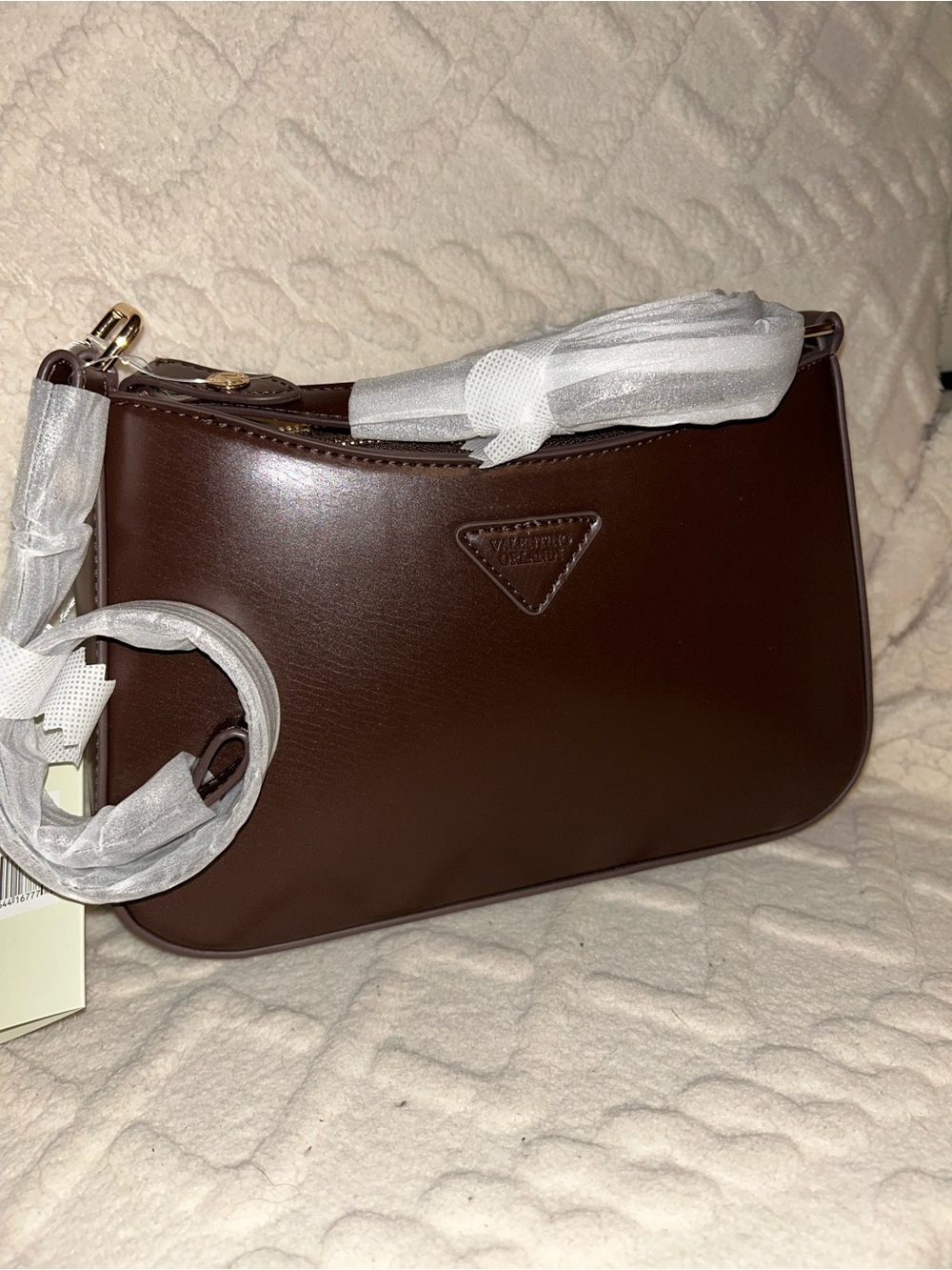 Valentino Orlandi Brown Women's Leather Shoulder Bag